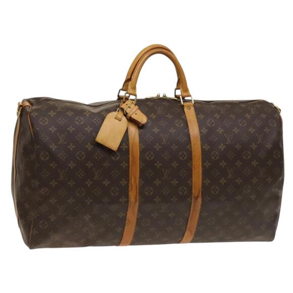 LOUIS VUITTON Monogram Keepall Bandouliere 60 Boston Bag M41412 - Picture 1 of 16